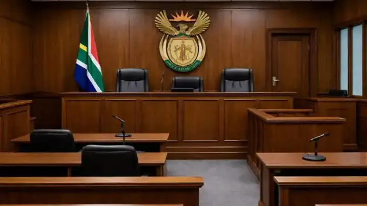South African High Court courtroom
